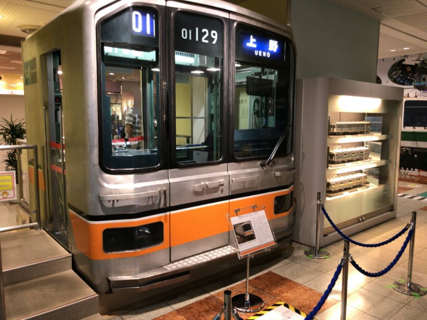 地下鉄博物館　銀座線01系車両